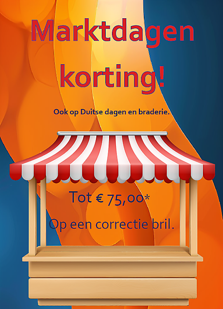 Extra korting op marktdagen - Fieret Optiek